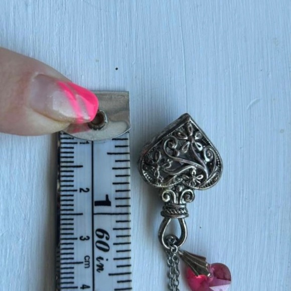 50% off original listed price Heart Necklace with Chain - Picture 3 of 4